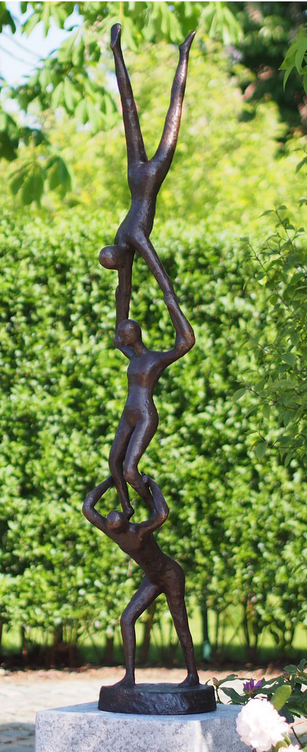 Gartenskulptur Equilibrio Bronze Kaufen Ars Mundi