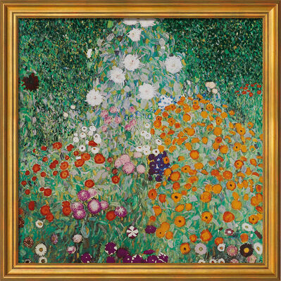 Bild Bauerngarten Gerahmt Von Gustav Klimt Kaufen Ars Mundi