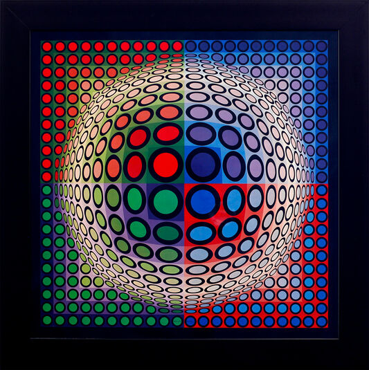 Victor Vasarely Werke Entdecken Ars Mundi