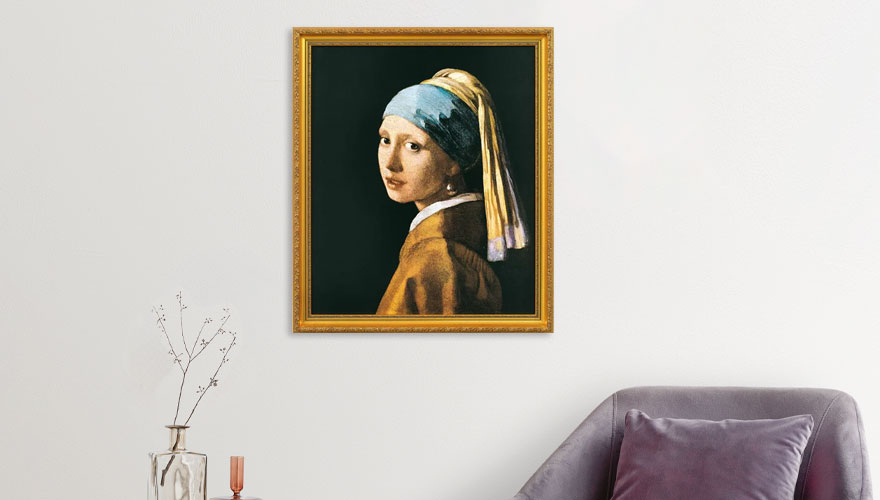 Jan Vermeer van Delft: Bild 'Das Mädchen mit dem Perlenohrring'