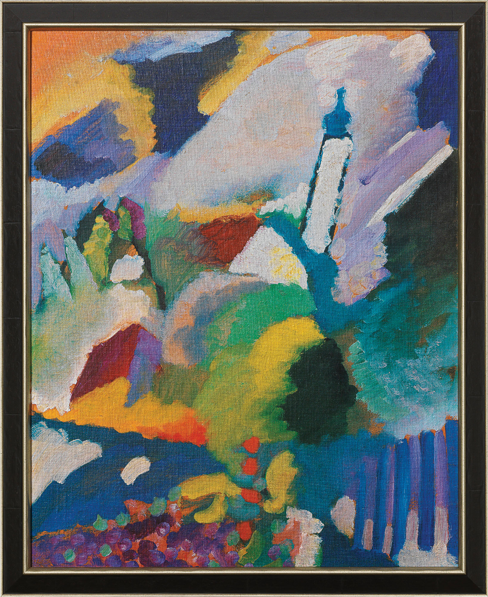 Bild "Kirche In Murnau" (1910), Gerahmt Von Wassily Kandinsky Kaufen ...