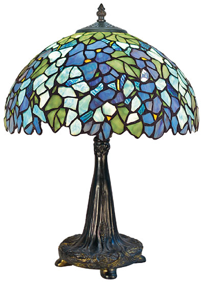 Tiffany Lamp Nwisteria Leaded Glass And Bronze Table Lamp In The Form Of A  Tree By Louis Comfort Tiffany C1900 Poster Print by (24 x 36)