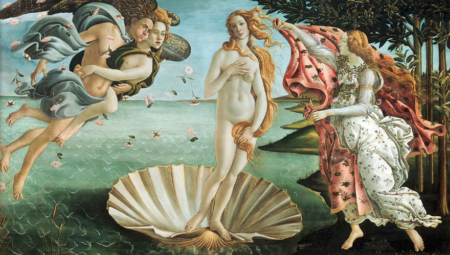 Sandro Botticelli: Bild 'Die Geburt der Venus'