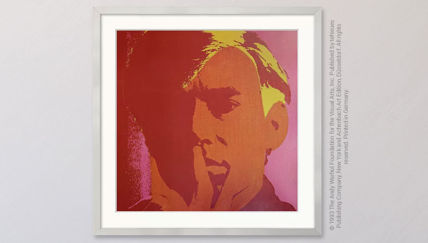 Andy Warhol: Bild 'Selbstbildnis'