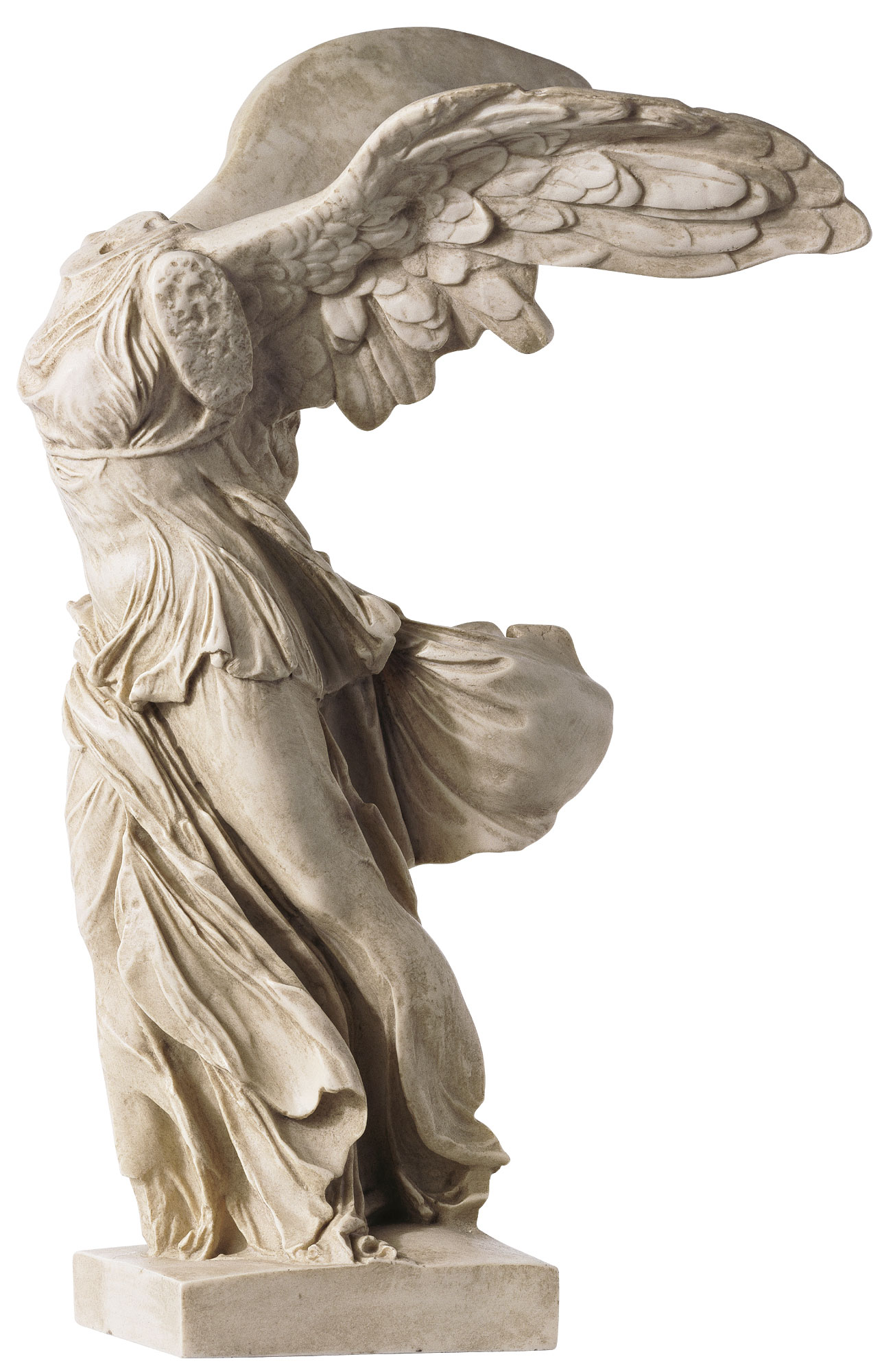 Skulptur 'Nike von Samothrake' (33 cm), Kunstguss