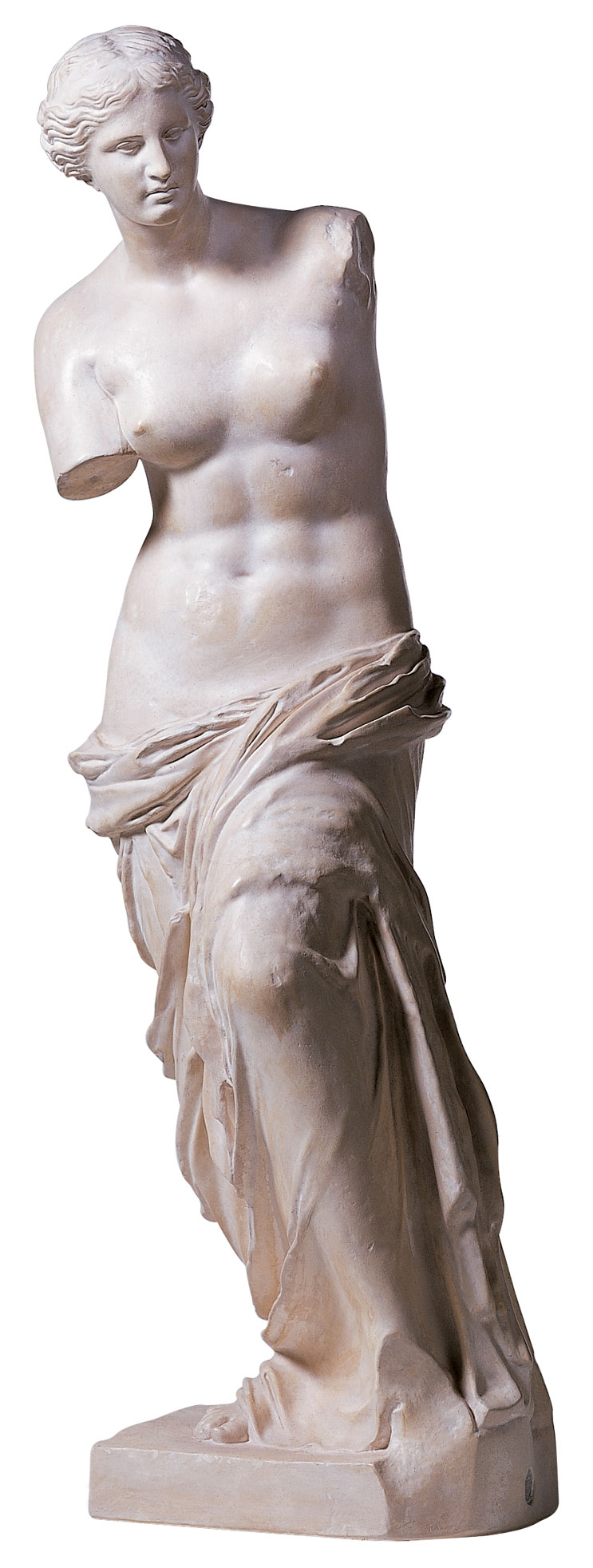 Skulptur 'Venus von Milo' (Reduktion, Höhe 88 cm), Kunstmarmor