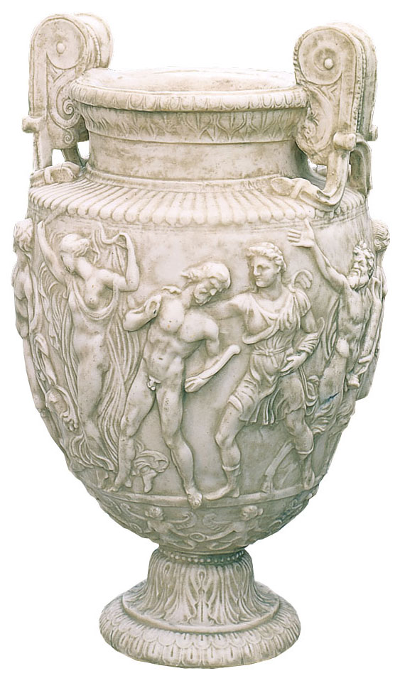 Dionysien-Prunkvase (Originalgröße), Kunstmarmor