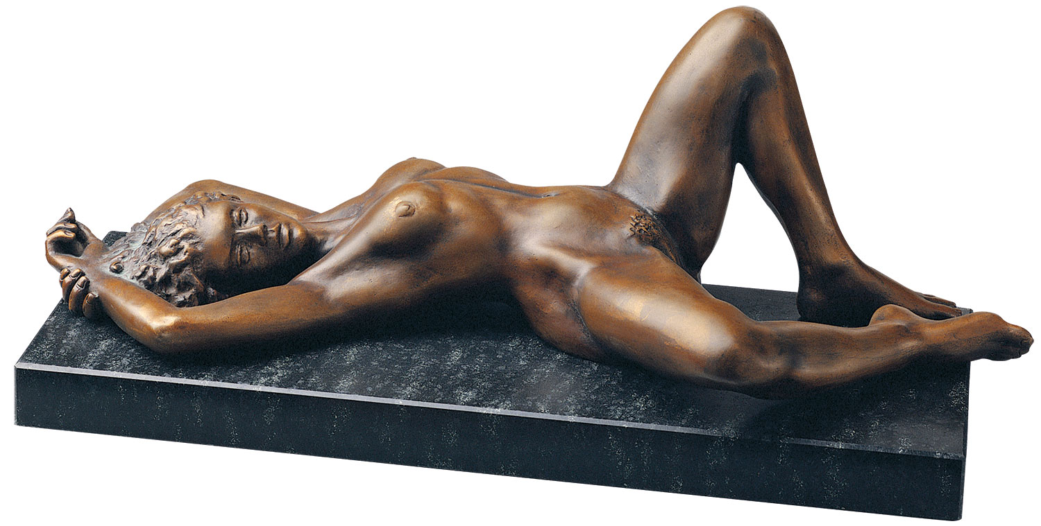 Peter Hohberger: Skulptur 'Europa' (1992), Version in Bronze