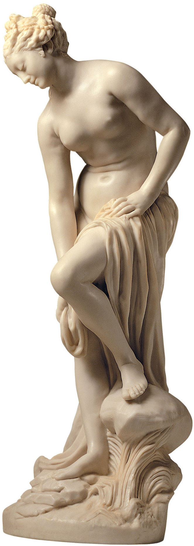 Christophe-Gabriel Allegrain: Skulptur 'Badende Venus', Kunstguss