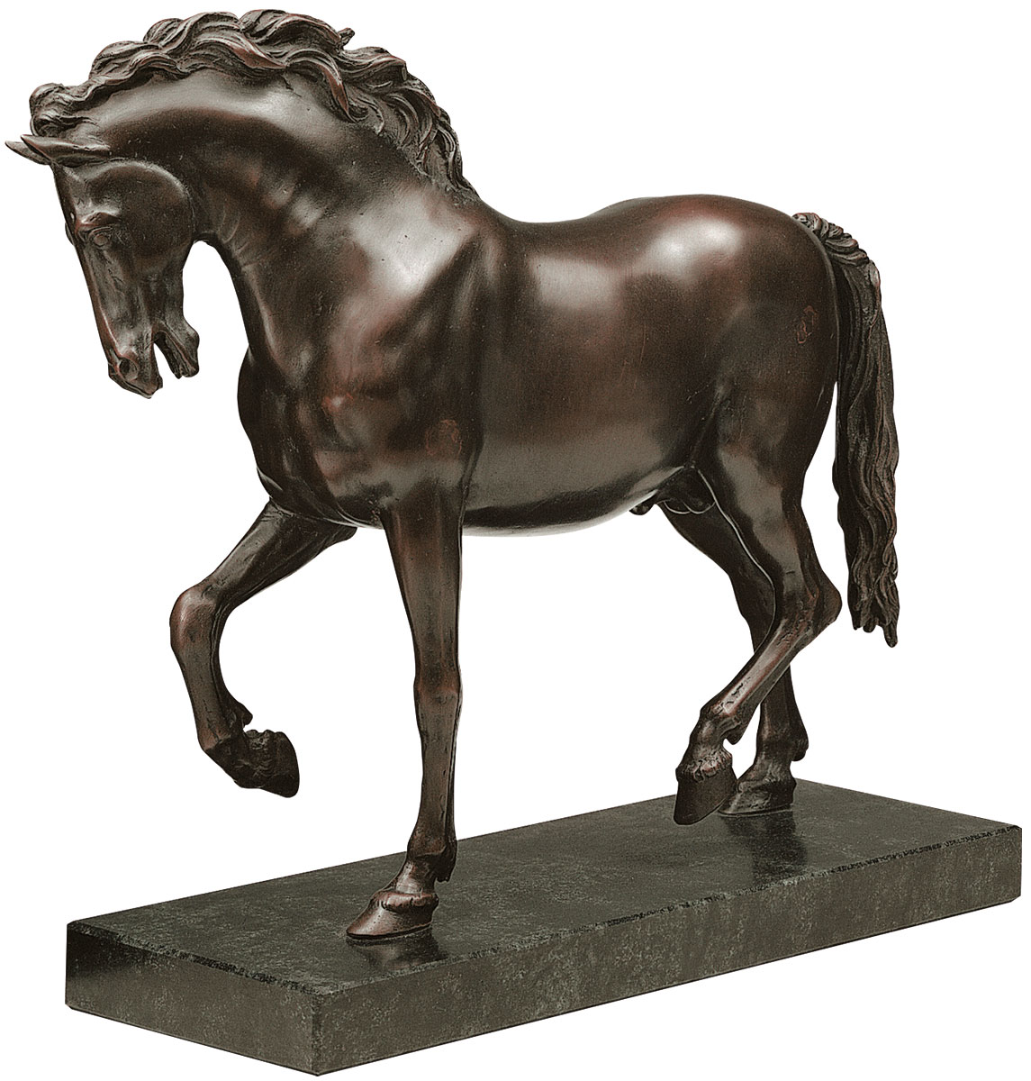 Giovanni da Bologna: Skulptur 'Das Pferd der Medici' (1594), Version in Bronze