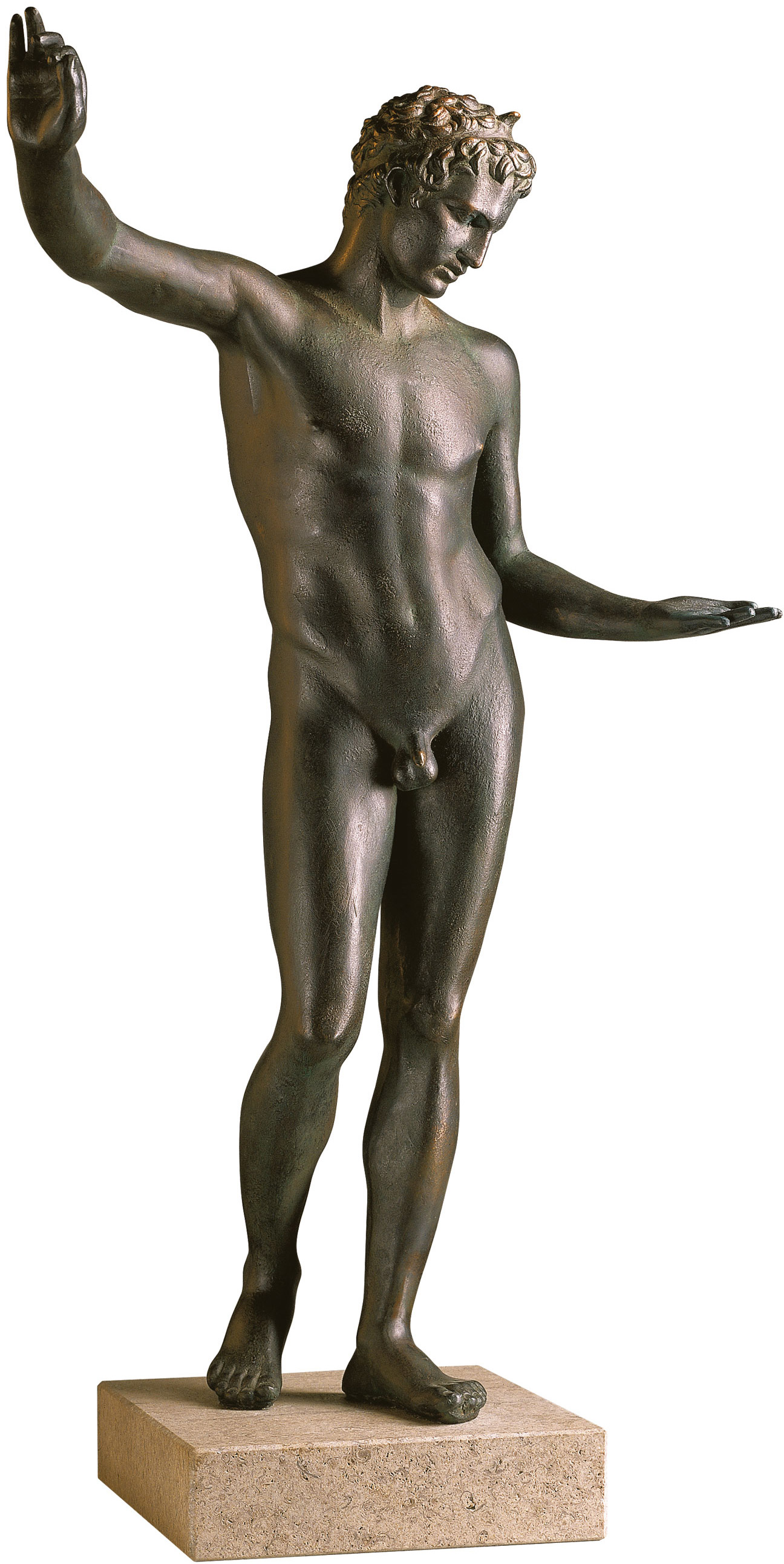 Praxiteles: Statue 'Der Jüngling von Marathon' (Reduktion)