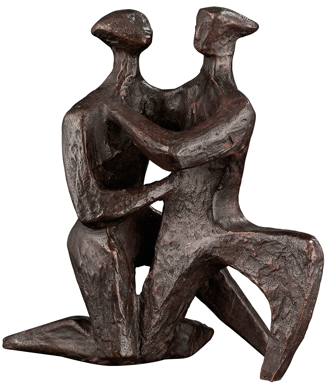 Sepp Mastaller: Skulptur 'Das Bekenntnis der Liebe', Bronze