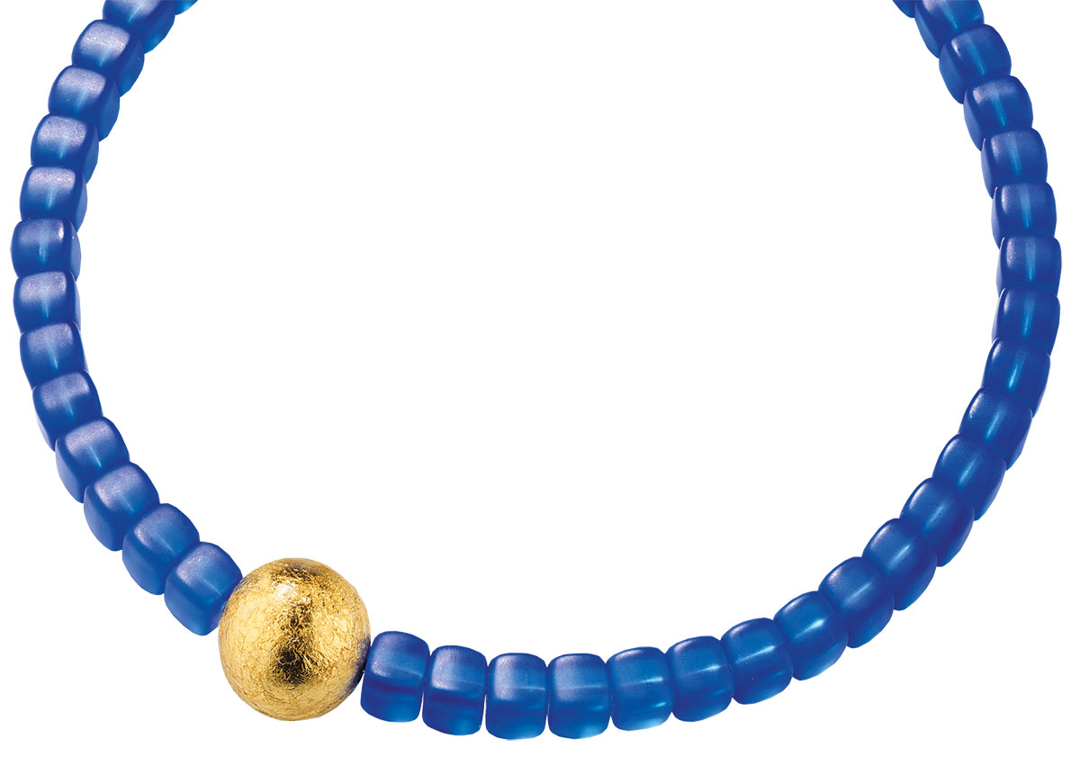 Petra Waszak: Collier 'Deep Blue', Schmuck