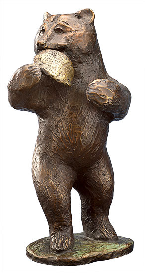 Kurt Arentz: Skulptur 'Honigbär', Bronze