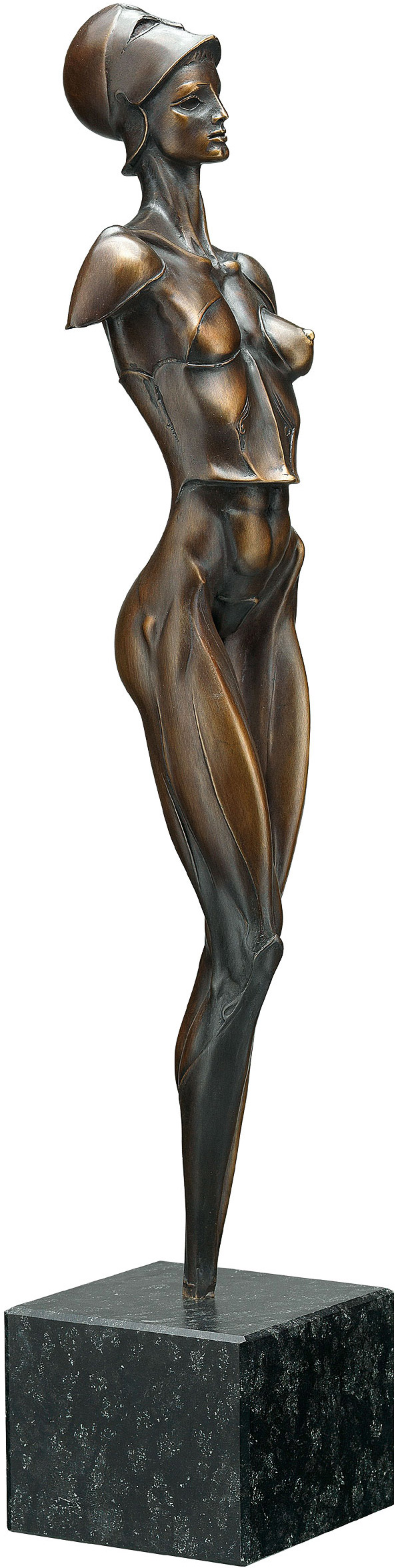 Nikolay Anev: Skulptur 'Amazone', Bronze