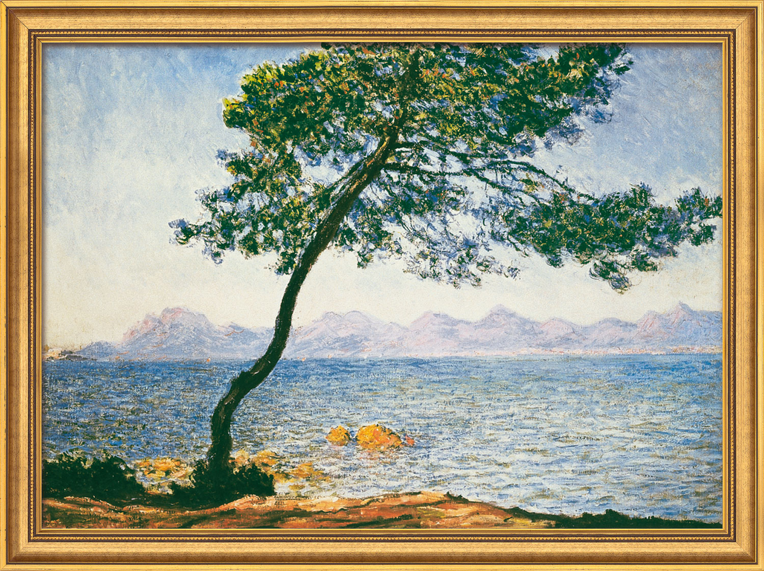 Claude Monet: Bild 'Antibes' (1888), gerahmt