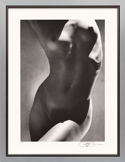 Greg Gorman: Bild 'Weiblicher Torso', gerahmt