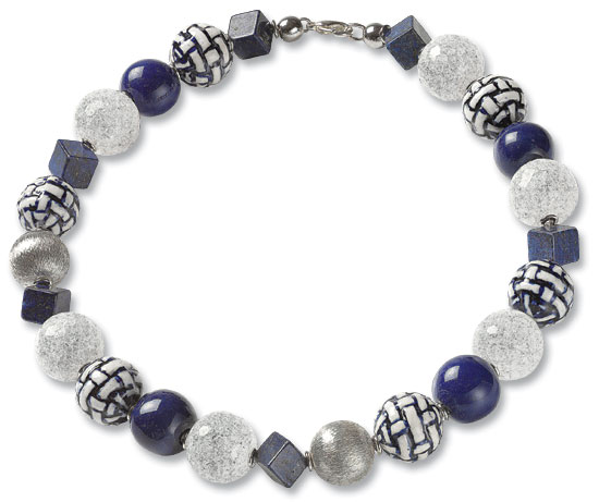 Anna Mütz: Collier 'Crystal Delft', Schmuck