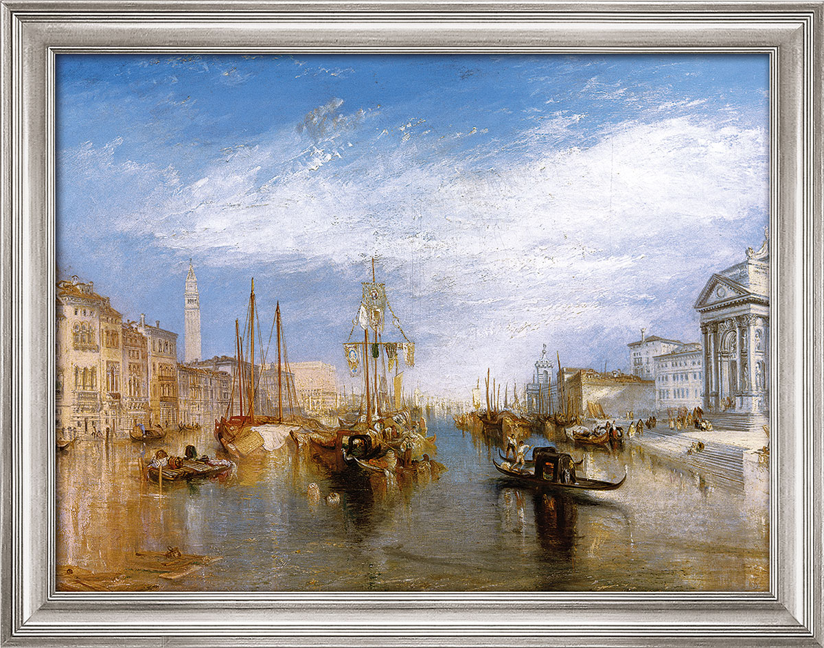William Turner: Bild 'Canal Grande' (1835), gerahmt