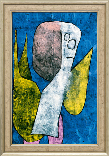 Paul Klee: Bild 'Armer Engel' (1939), gerahmt