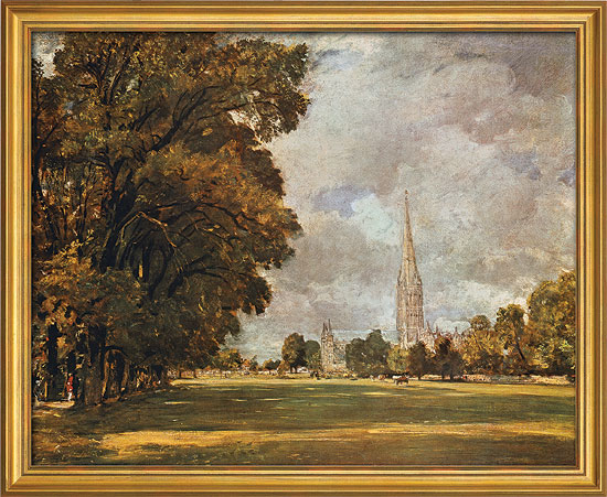 John Constable: Bild 'Kathedrale von Salisbury' (1820-21), gerahmt