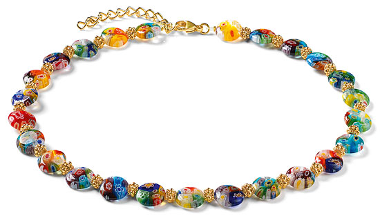 Petra Waszak: Collier 'Mille Fiori', Schmuck