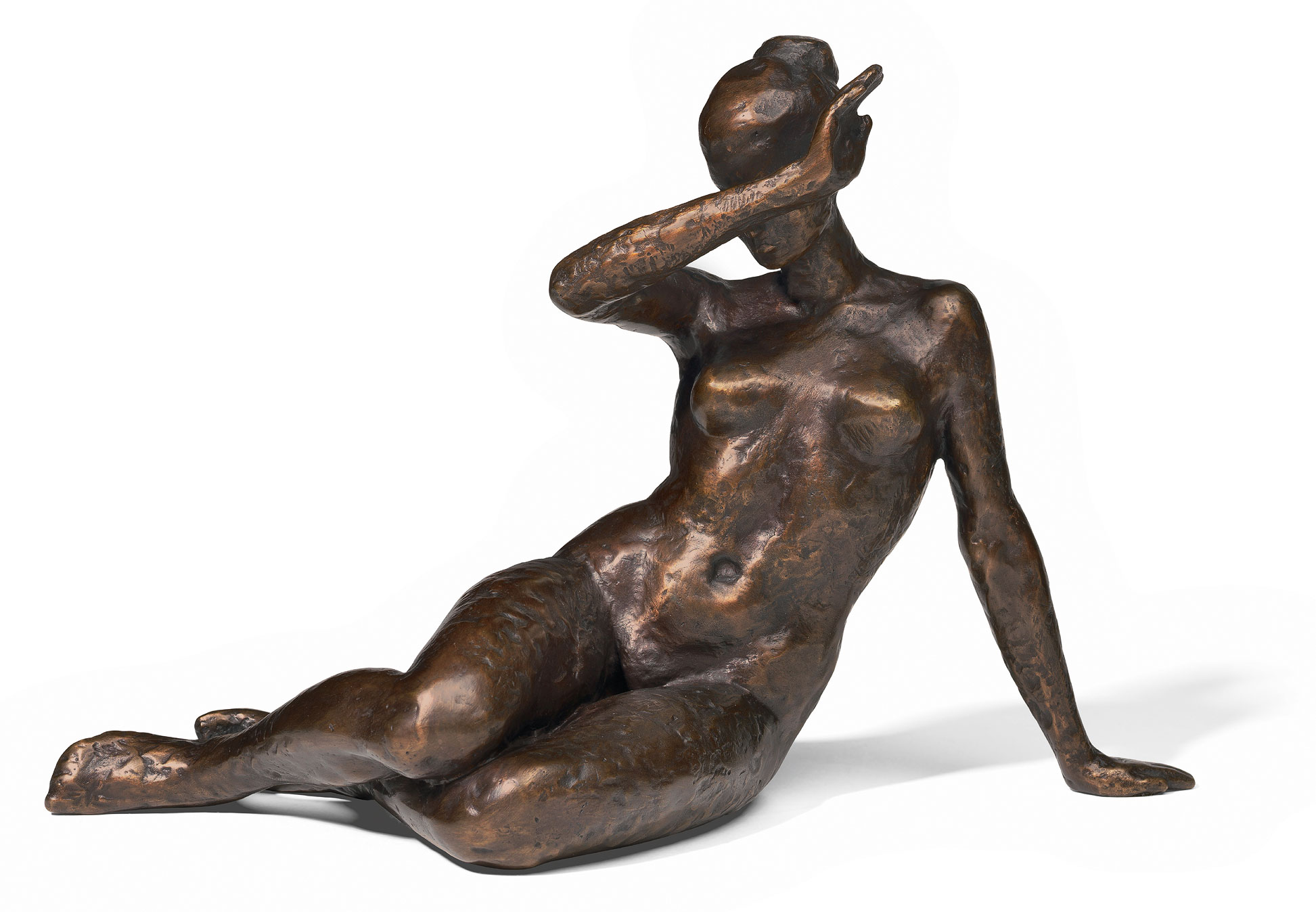 Olaf Teichmann: Skulptur 'Kassandra', Bronze
