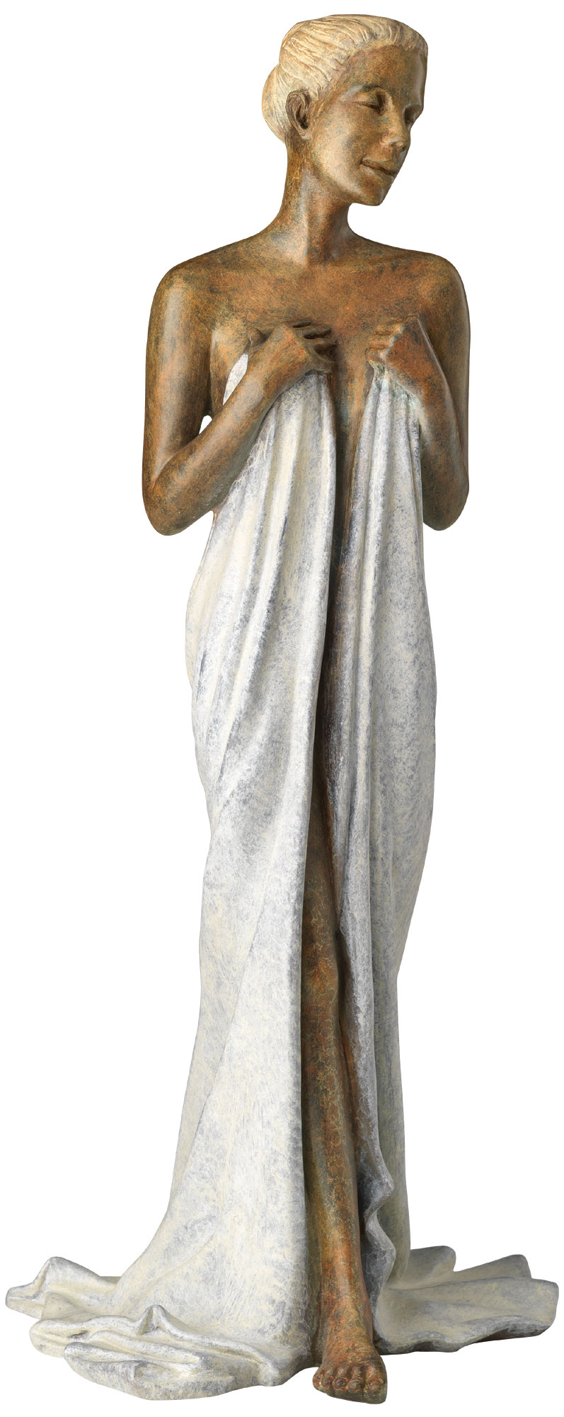 Alain Choisnet: Skulptur 'Lisa', Version in Bronze