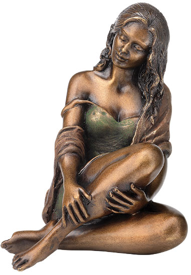 Manel Vidal: Skulptur 'Mar', Bronze