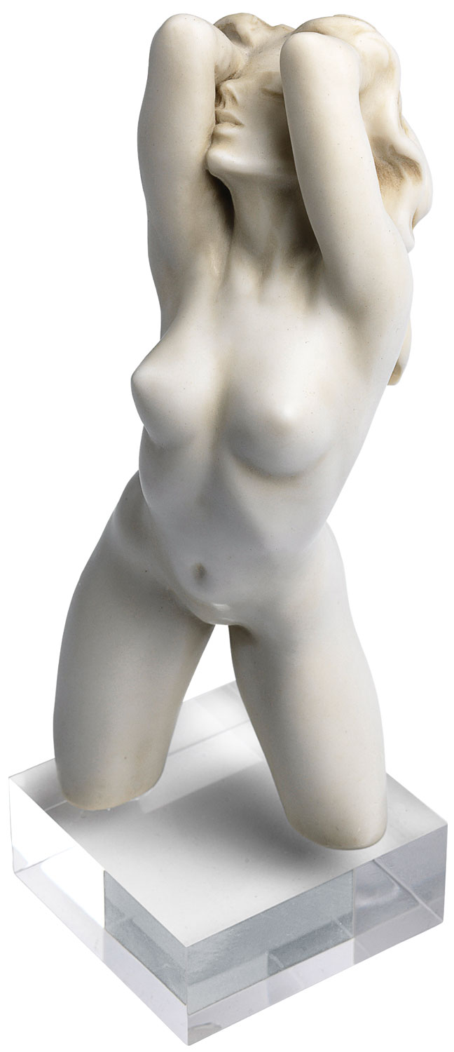 Roman Johann Strobl: Skulptur 'Venus', Version in Kunstmarmor