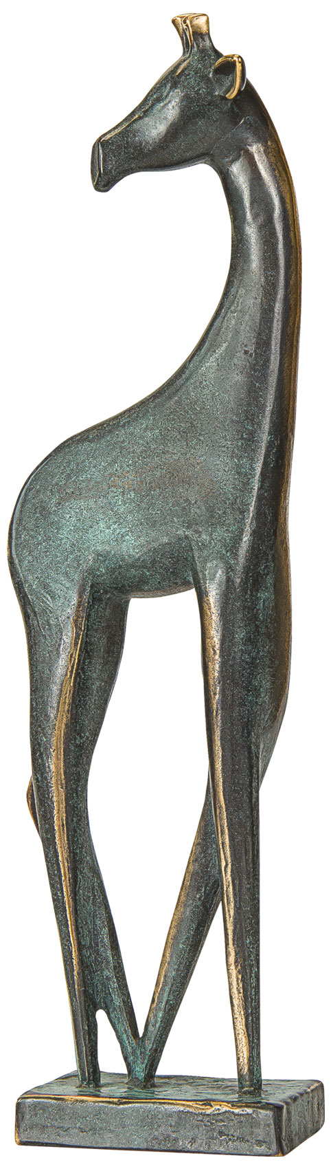 Raimund Schmelter: Skulptur 'Giraffe', Bronze