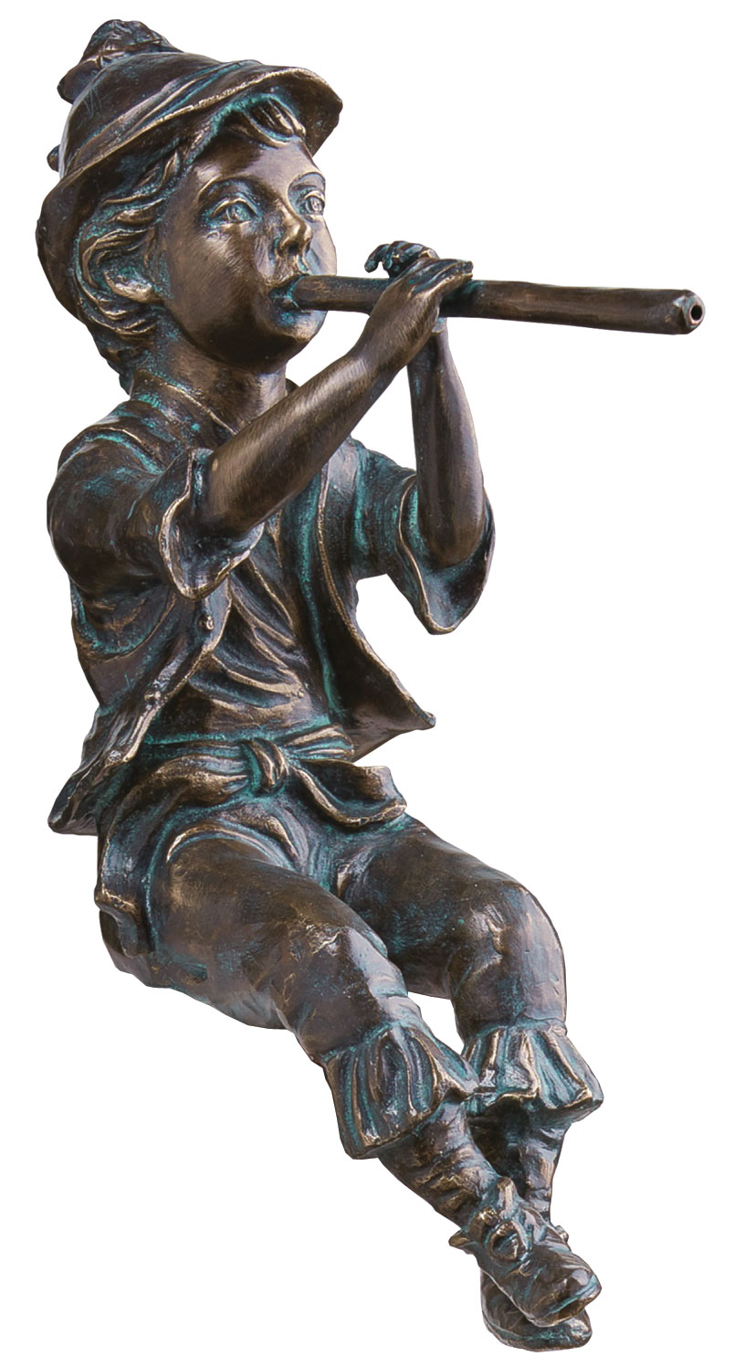 Gartenskulptur / Wasserspeier 'Antonio', Bronze