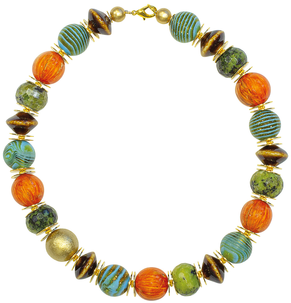 Anna Mütz: Collier 'Indian Summer', Schmuck