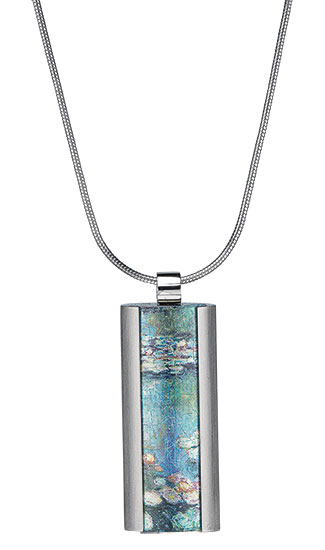 Claude Monet: Collier 'Seerosen', Schmuck