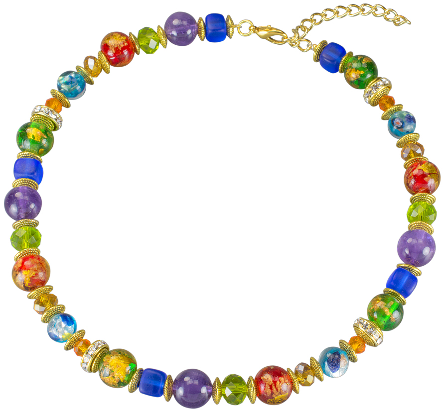 Petra Waszak: Collier 'Rainbow', Schmuck