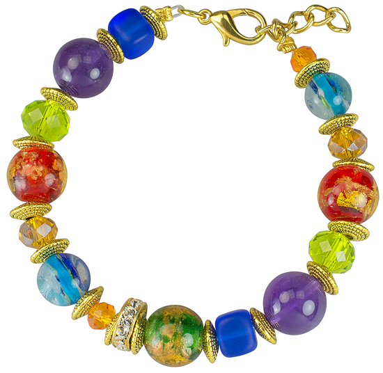 Petra Waszak: Armband 'Rainbow'