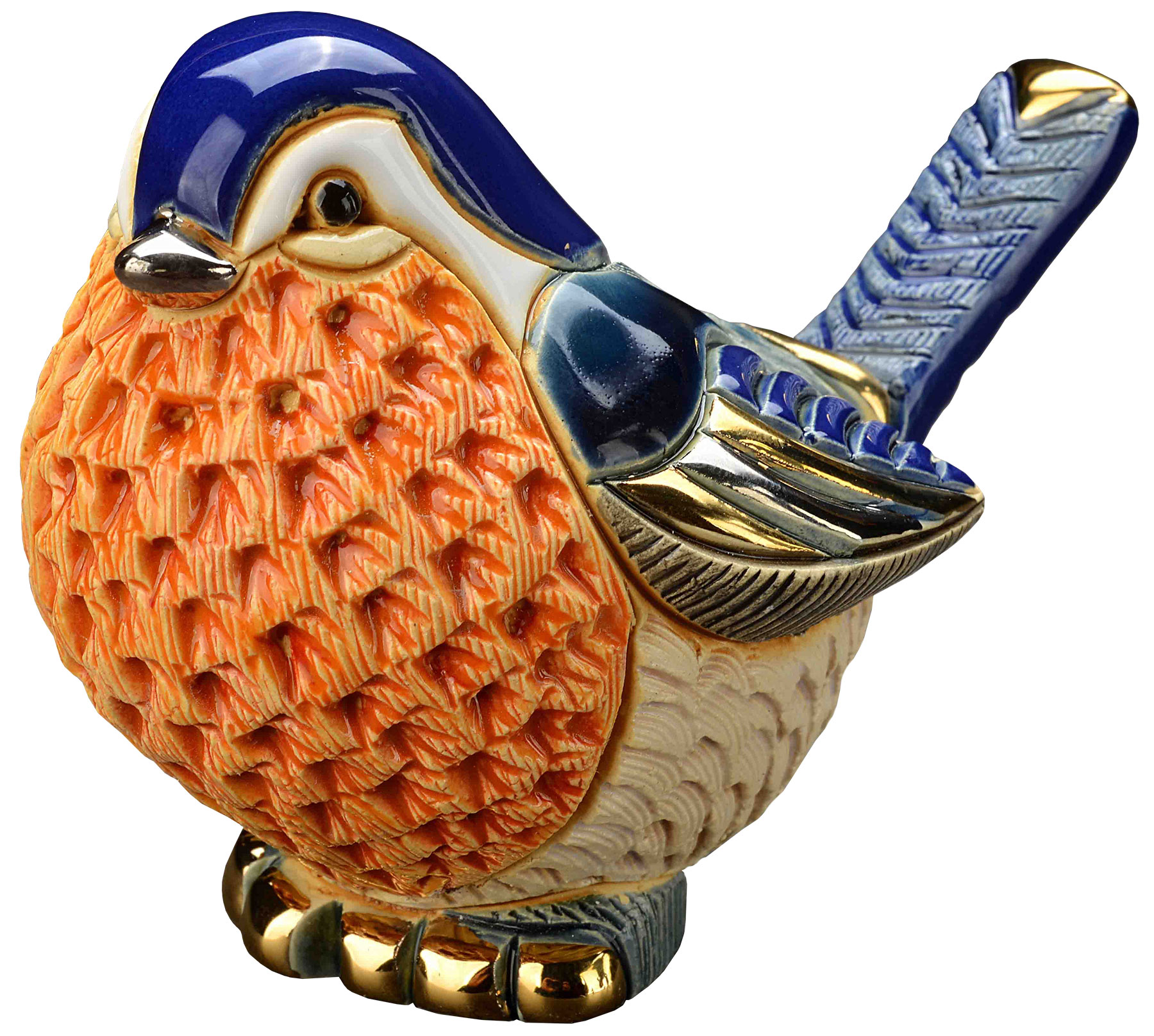 Keramikfigur 'Rotkehlchen'