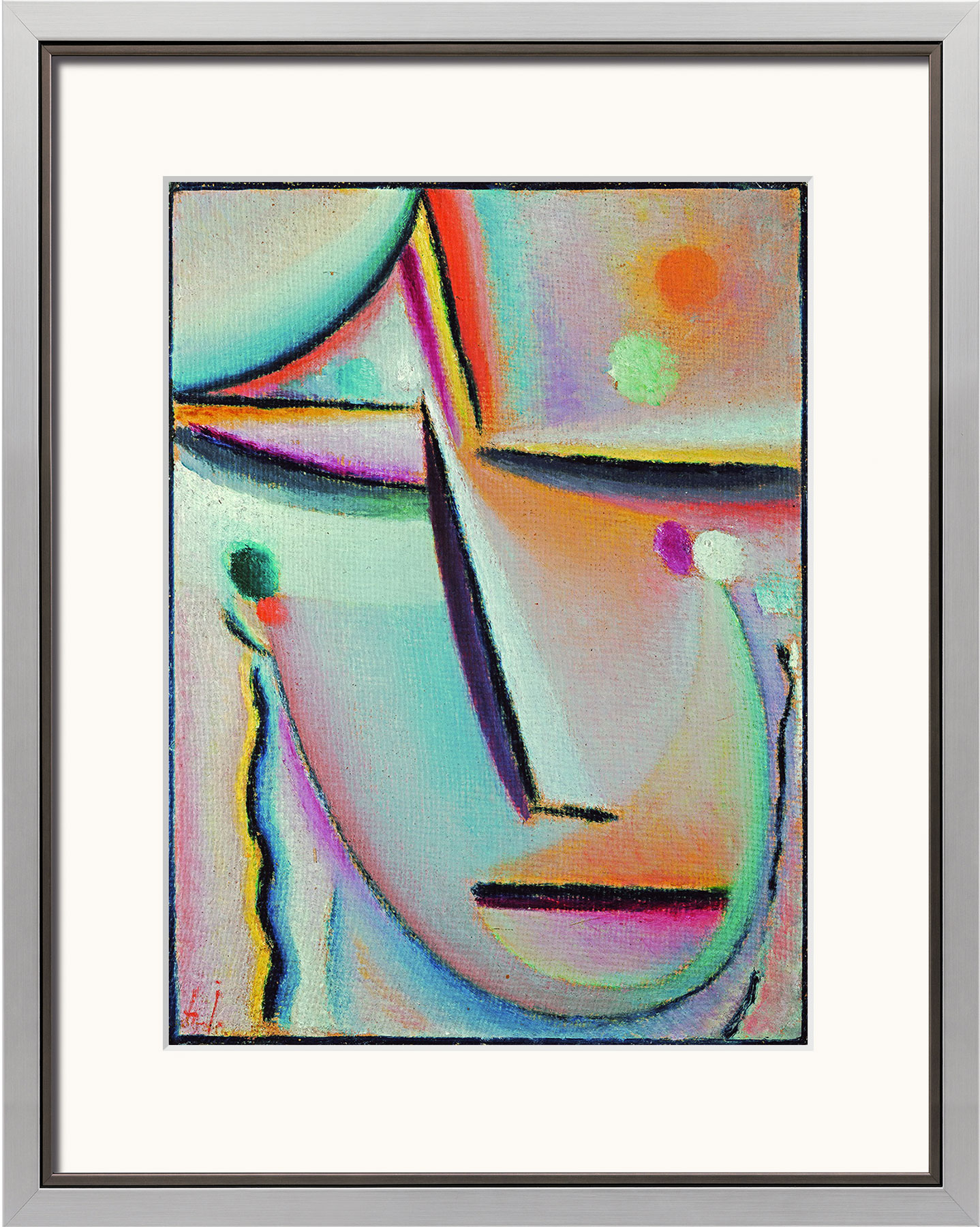 Alexej von Jawlensky: Bild 'Mediation: Das Gebet' (1922), gerahmt