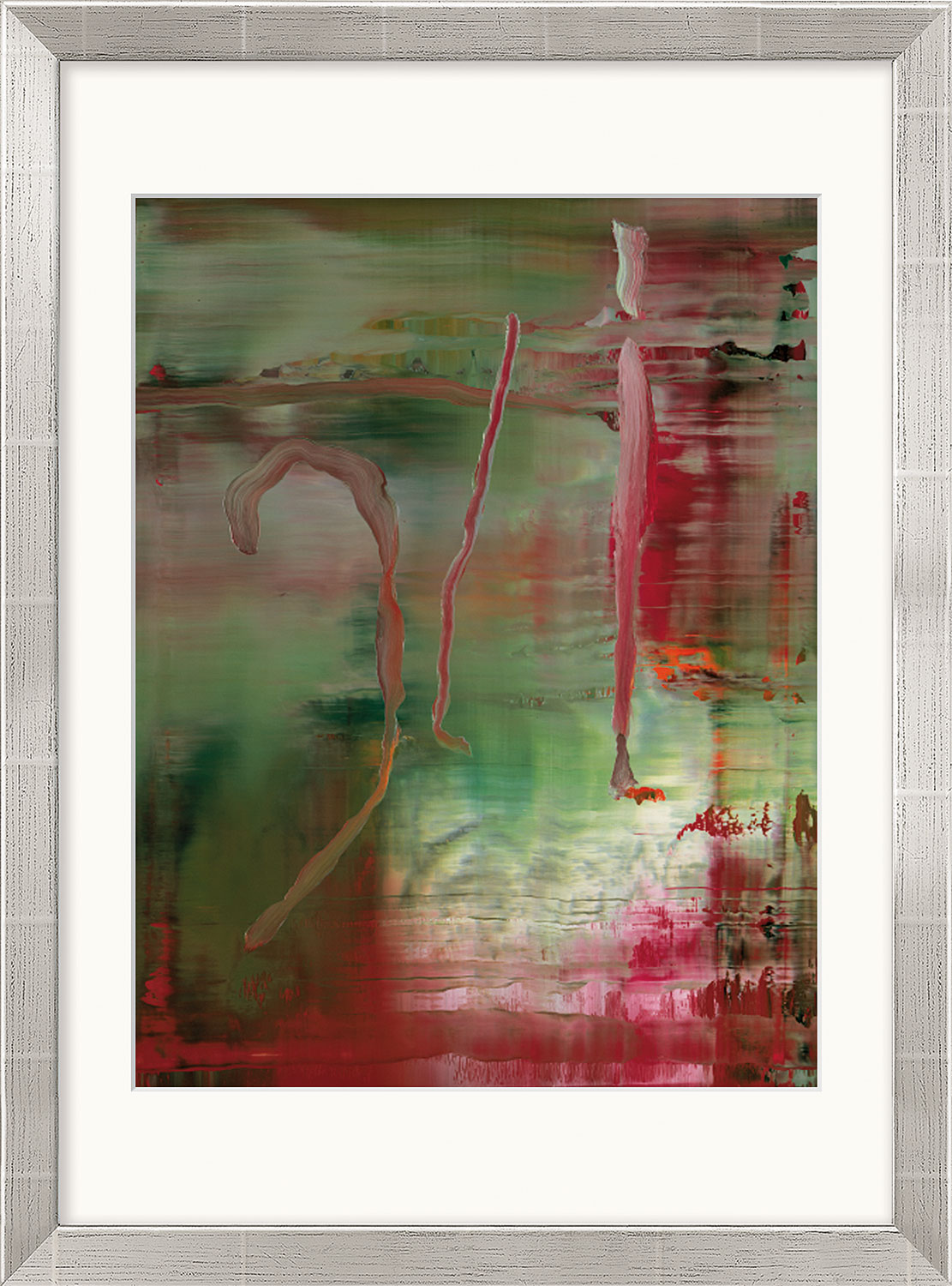 Gerhard Richter: Bild 'Abstraktes Bild' (2004), gerahmt