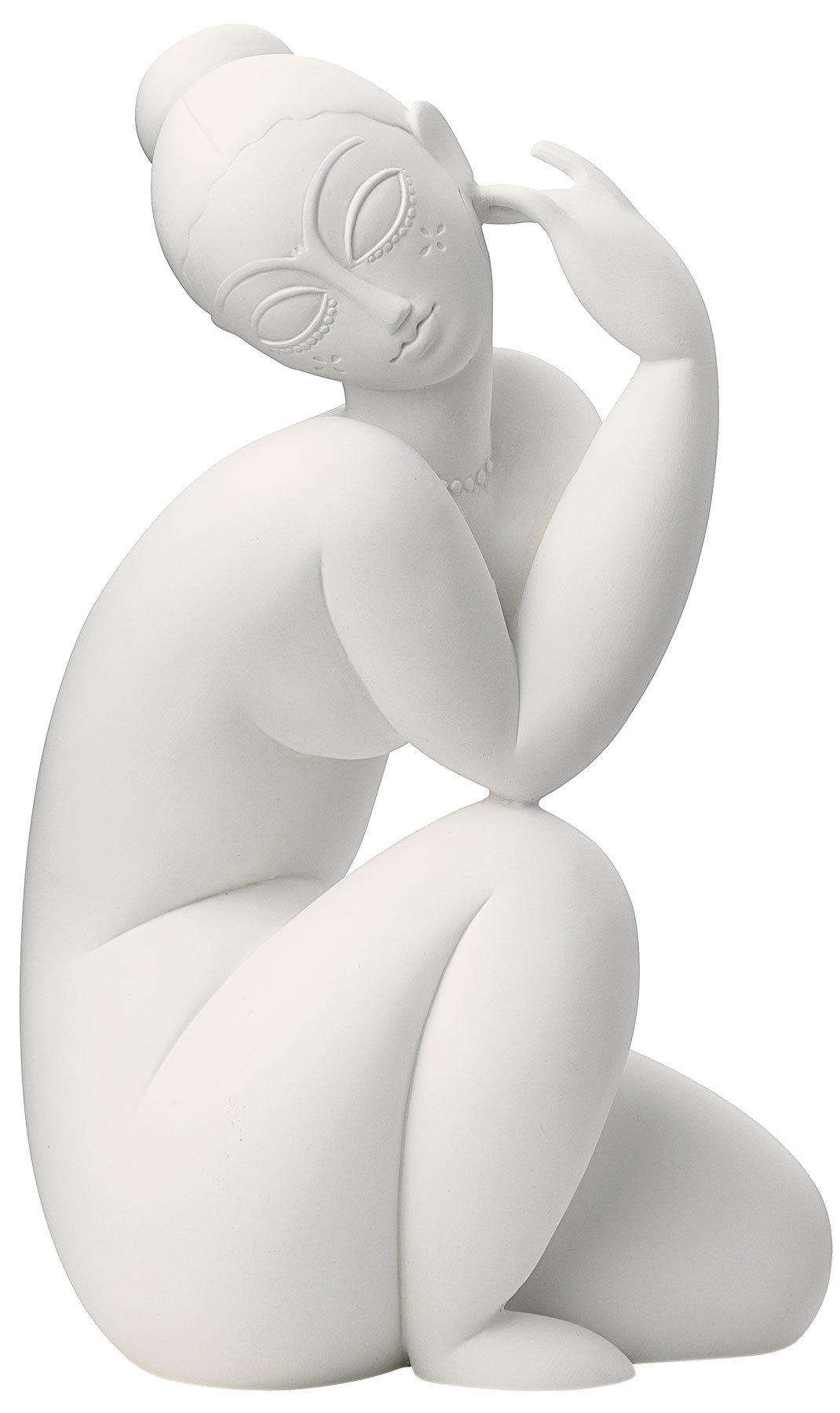 Skulptur 'Nu Féminin Assis' (1913), Kunstguss