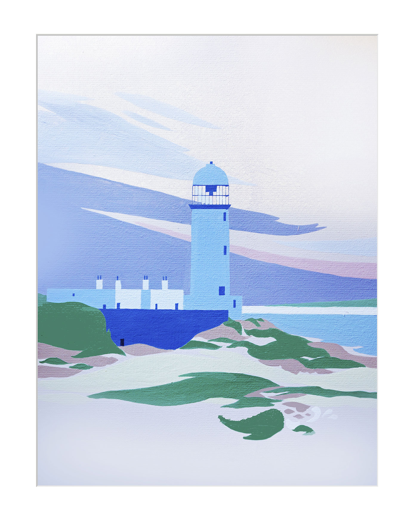 Alf Bartels: Bild 'Danish Lighthouse', ungerahmt