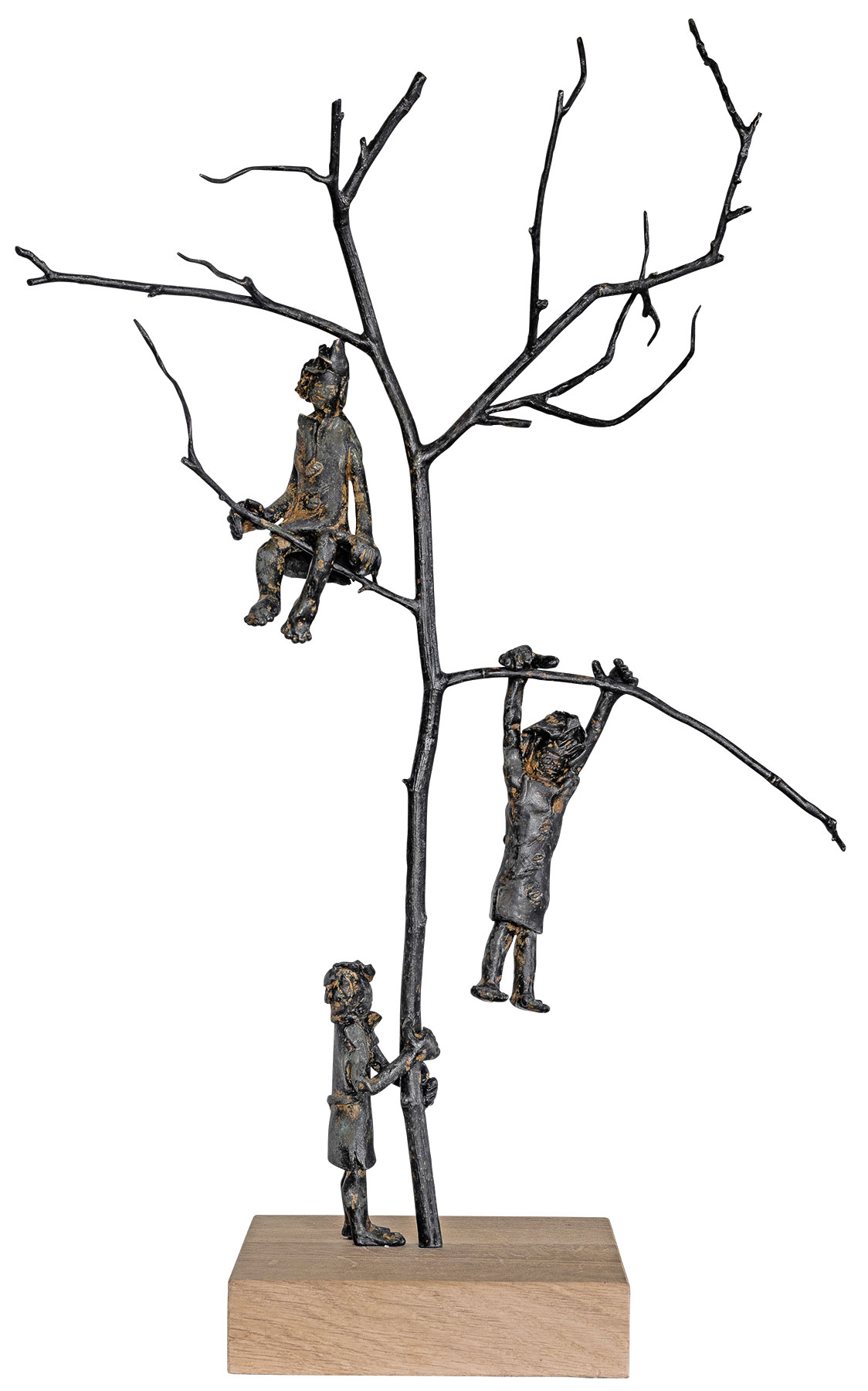 Freddy de Waele: Skulptur 'Tree of Joy', Bronze