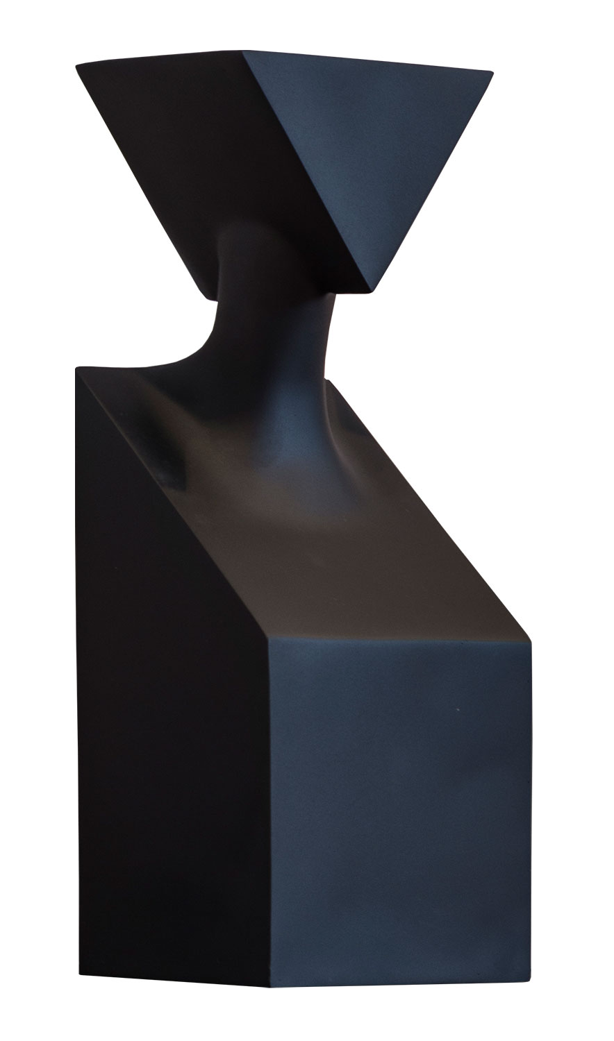 Renaat Ramon: Skulptur 'The Muses Thalia', Version in Kunstguss schwarz