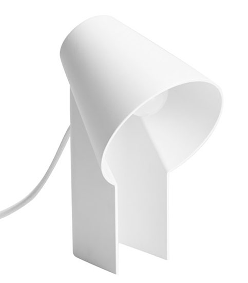 Woud: LED-Tischlampe 'Study', weiße Version
