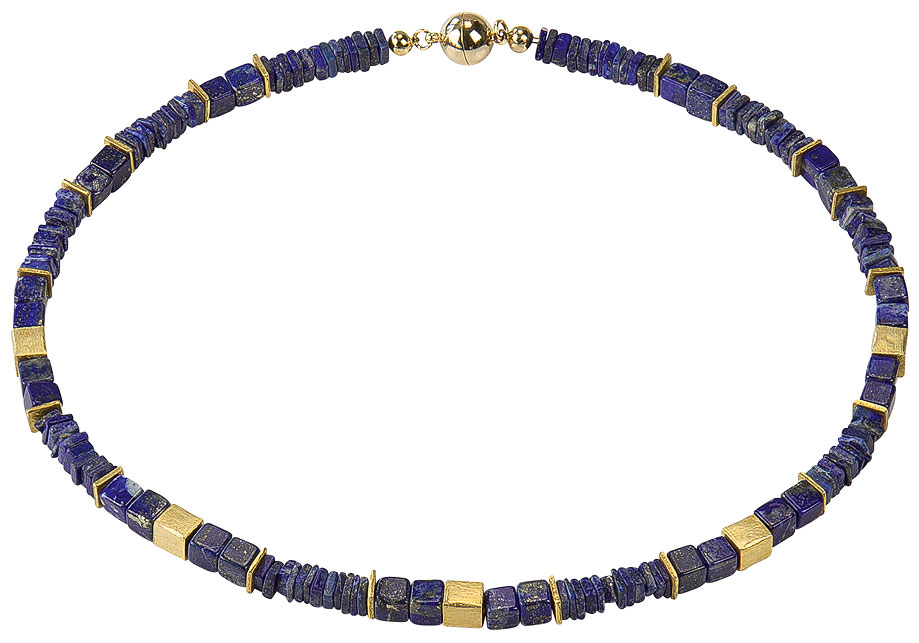 Collier 'Traum in Blau', Schmuck