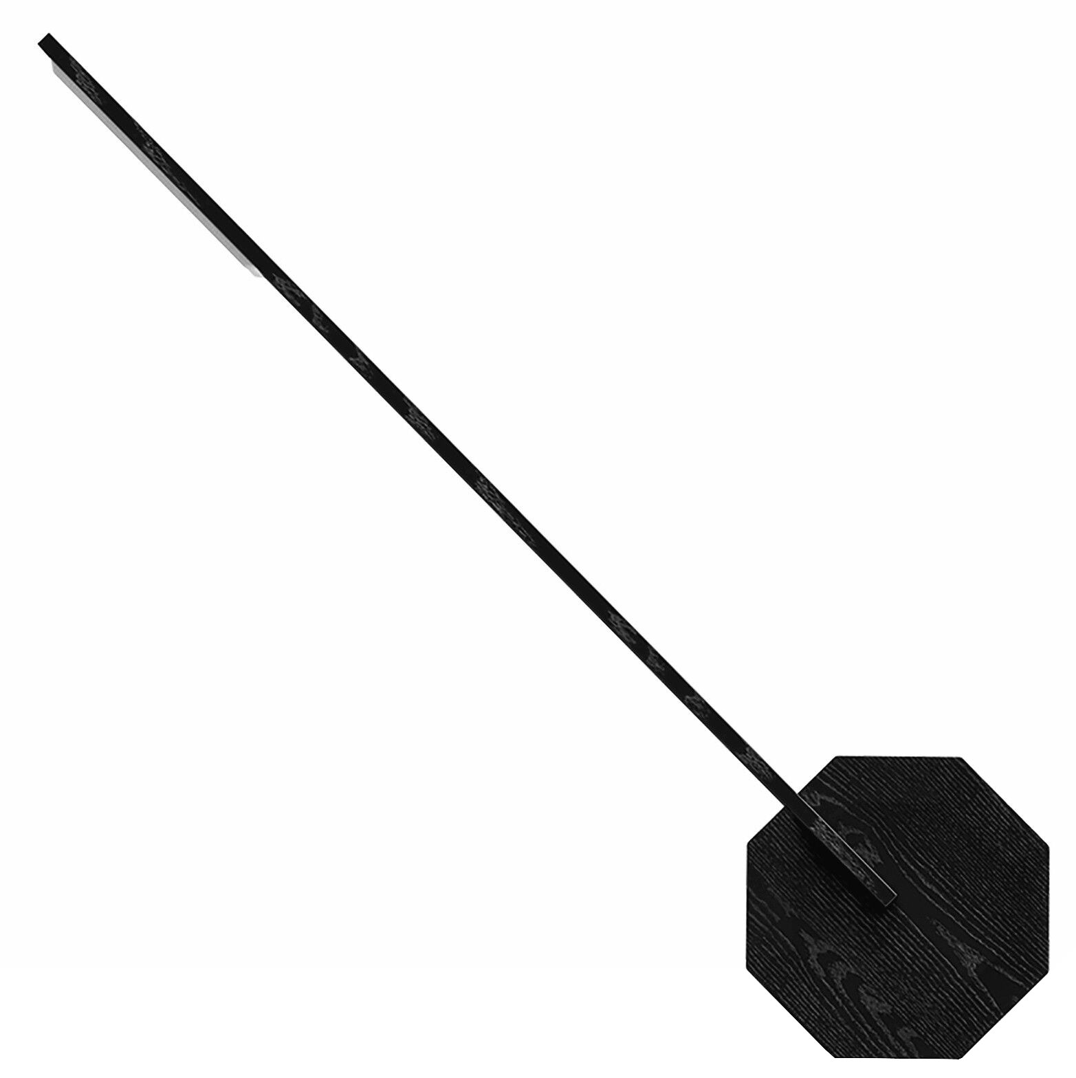 Gingko: Kabellose LED-Schreibtischlampe 'Octagon One', schwarze Version