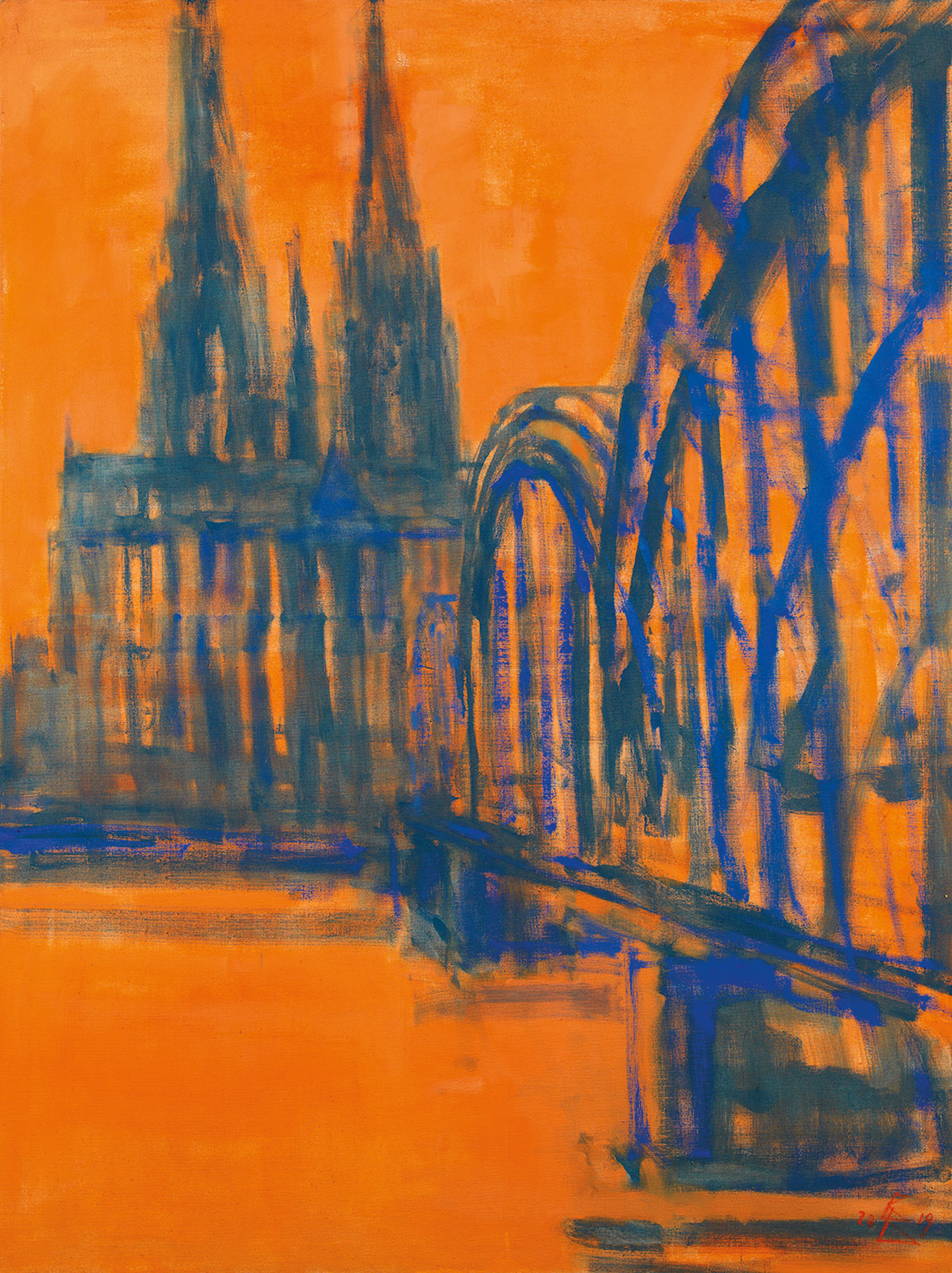 Wolf Bertram Becker: Bild 'Kölner Dom' (2019)