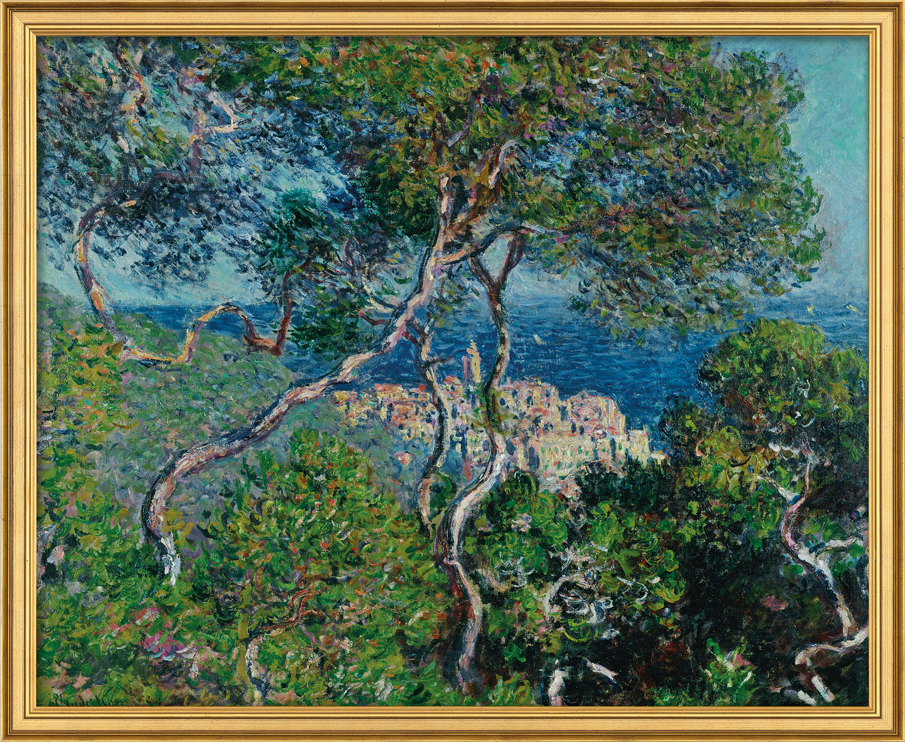Claude Monet: Bild 'Bordighera' (1884), gerahmt