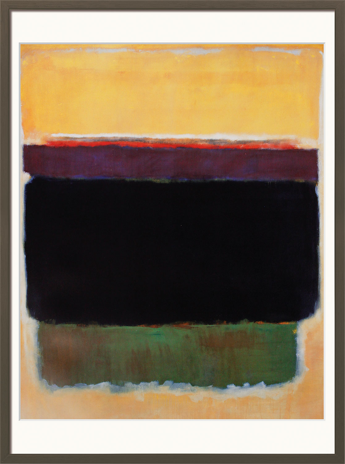 Mark Rothko: Bild '1949', gerahmt