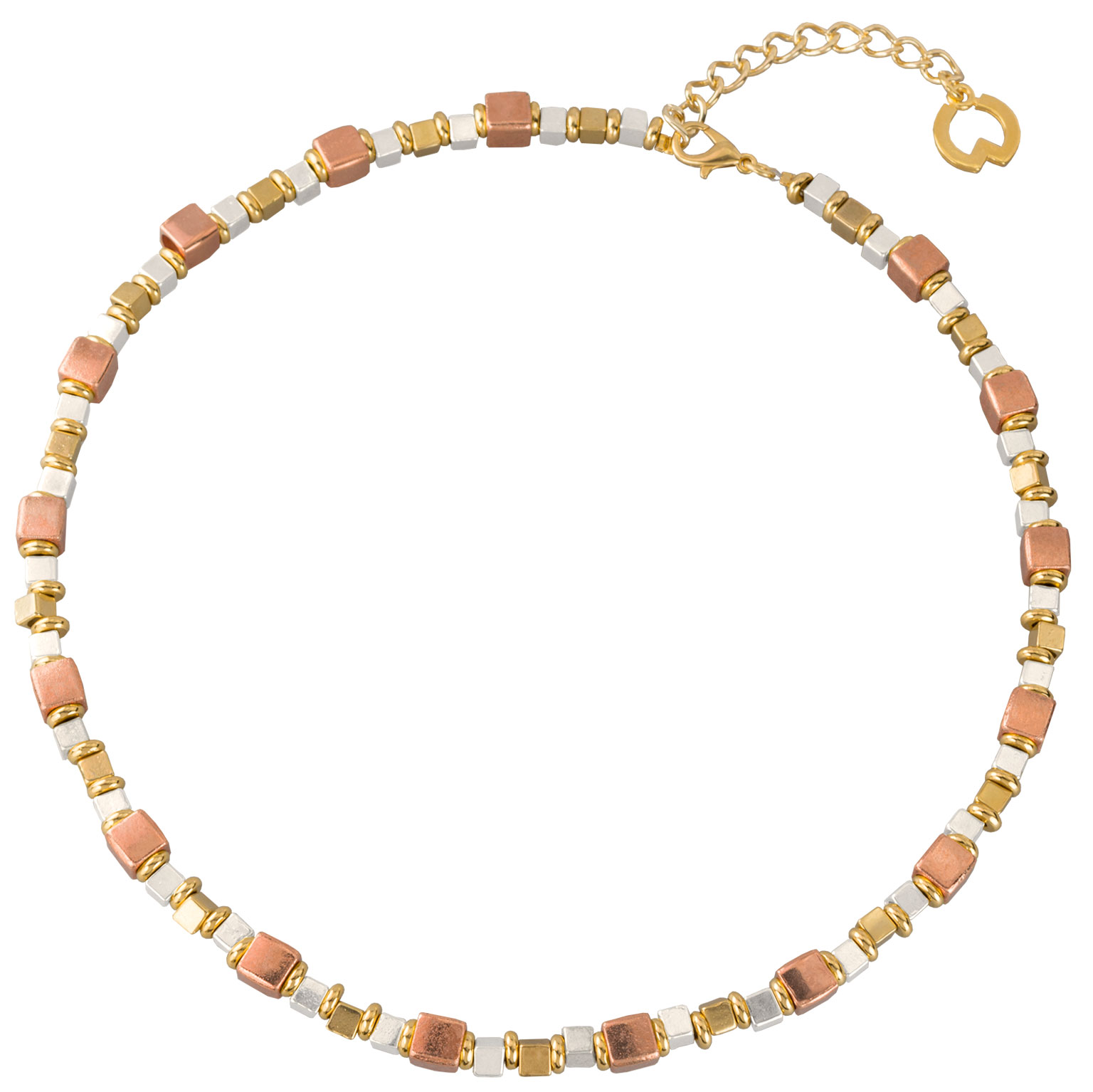 Petra Waszak: Collier 'Tricolor', Schmuck